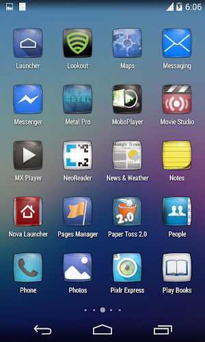 Purity(APEX NOVA GO THEME) v1.0.5 APK