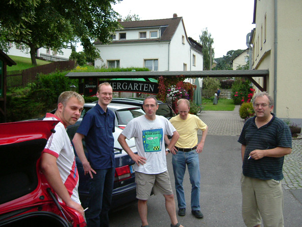 Ankunft in Erdmannsdorf