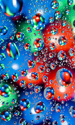 【免費個人化App】Colorful Water Drops LWP-APP點子