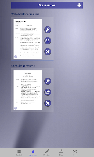 【免費商業App】giga-cv My tailor-made resume-APP點子