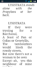 Lysistrata audio and text poster 3