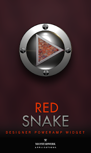 Download Poweramp Widget Red Snake APK for Android
