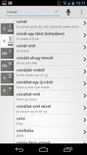 Free Dict Hungarian English - náhled