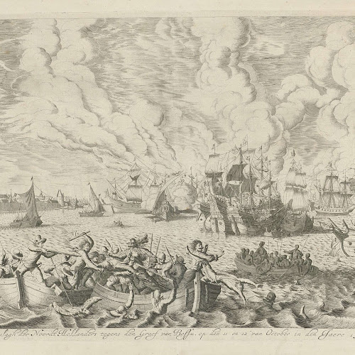 Slag op de Zuiderzee tegen de