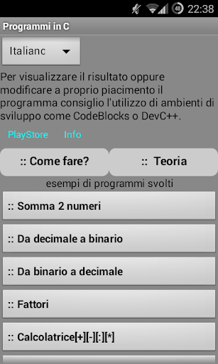 Programmi C