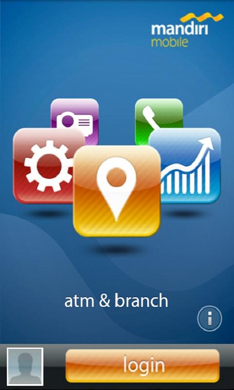 Android application mandiri mobile screenshort
