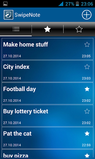 SwipeNote Заметки Блокнот
