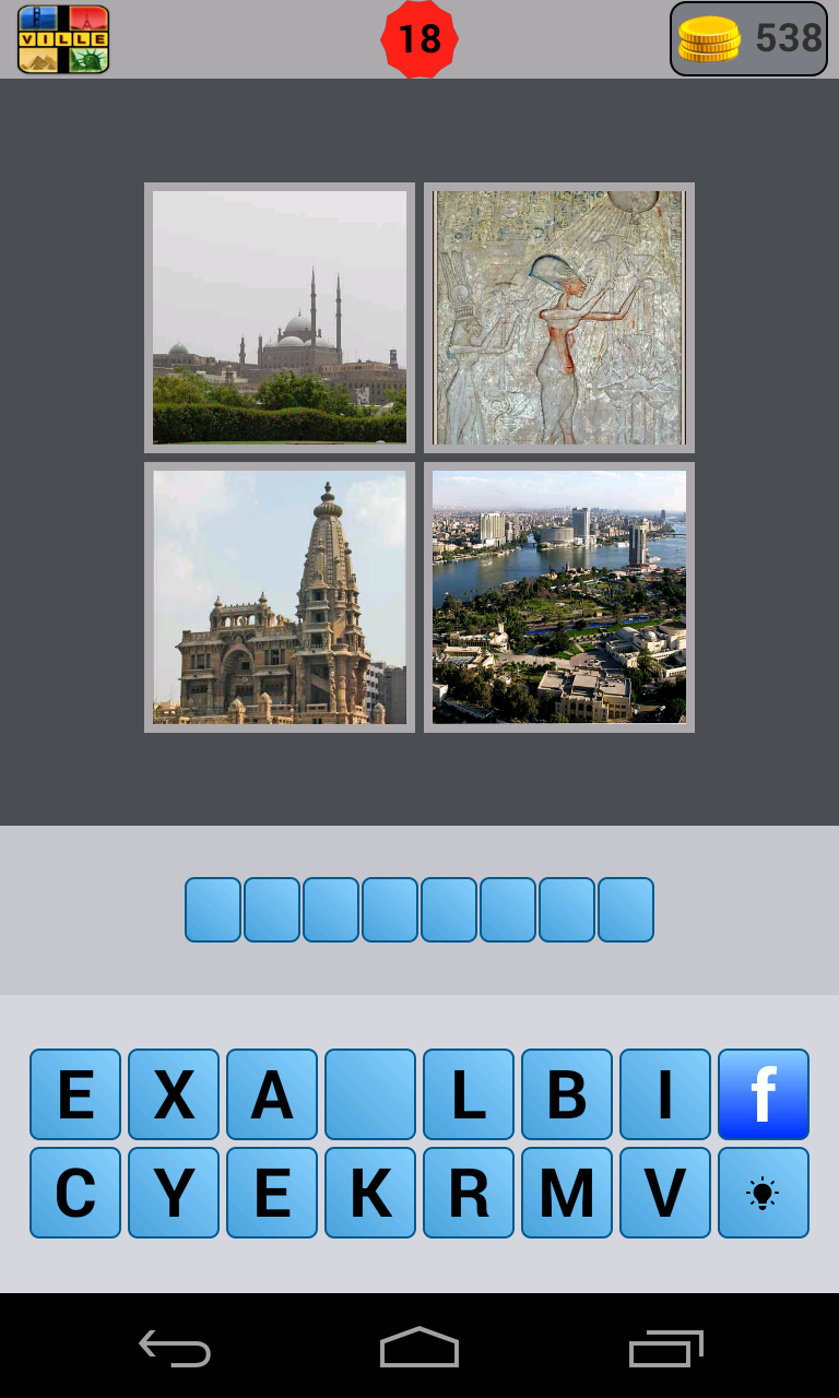 4 Images 1 Pays Screen 2