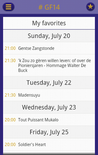 【免費娛樂App】Gentse feesten 2014-APP點子