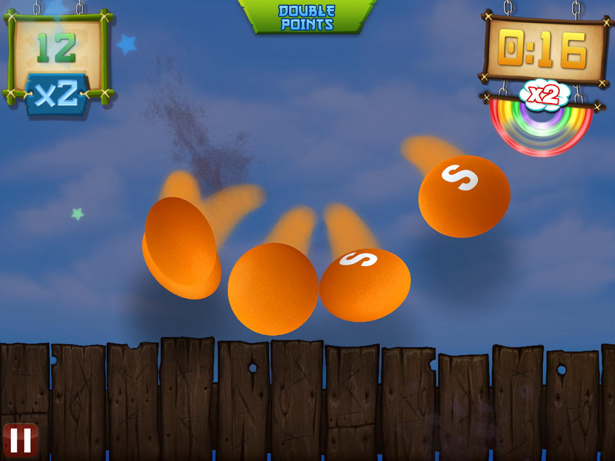 Fruit Ninja vs Skittles - screenshot