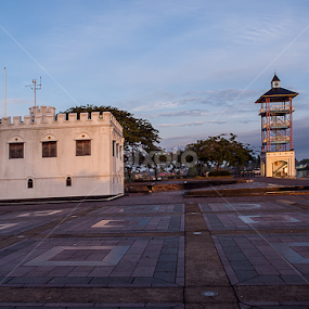 Square Tower of Kuching by Ndang Chun - Buildings & Architecture Statues & Monuments