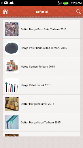 【免費書籍App】Daftar Harga Material-APP點子