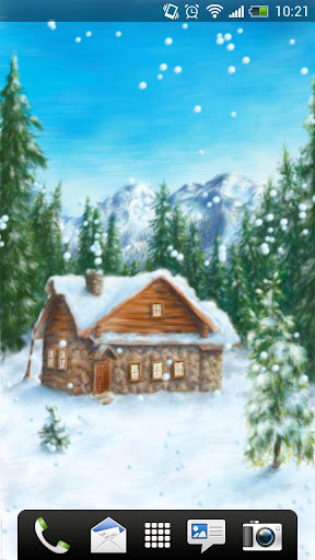 Drawn Winter Wallpaper