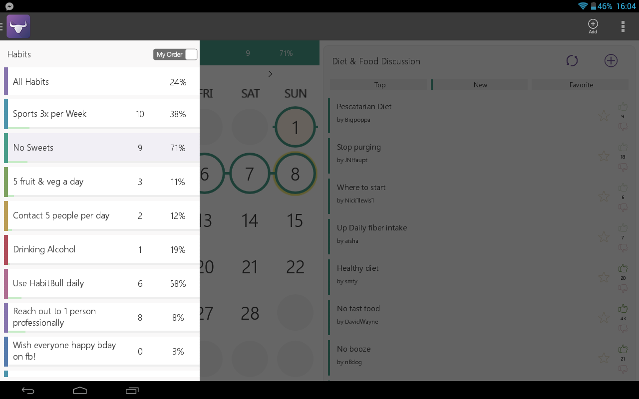    HabitBull - Habit Tracker- screenshot  