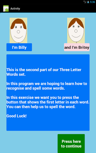 【免費教育App】Three Letter Words Part 2 Free-APP點子