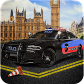 3D City Police Car Parking