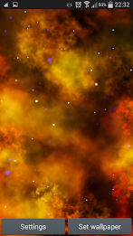 Fire Nebula Live Wallpaper poster 3