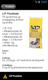 LIP Bygningsartikler Screenshots 1