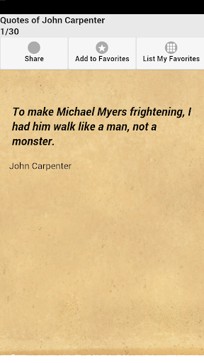 Quotes of John Carpenter