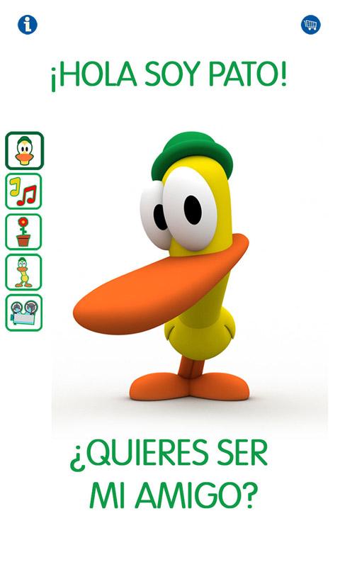 Android application Talking Pato Premium screenshort