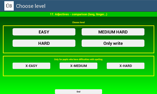 German Grammar Exercises