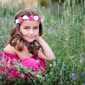 Among the Flowers by Melissa Papaj - Babies & Children Child Portraits