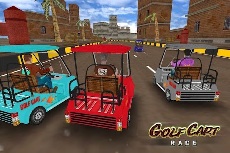 Golf Cart Race Golf Cart Race