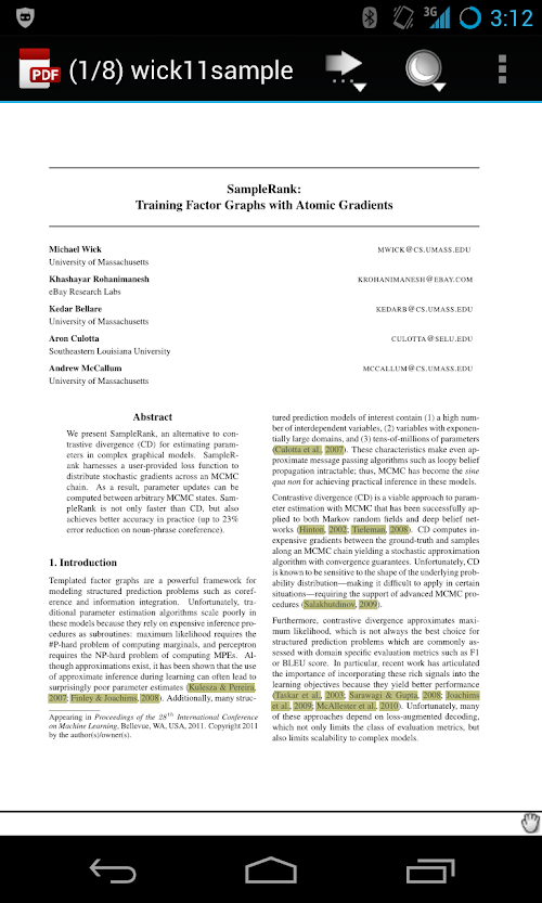 Android application PDF Viewer X screenshort