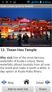 Malaysia Tour guide Screenshots 1