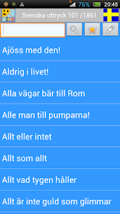 Swedish-English idioms Screenshots 0