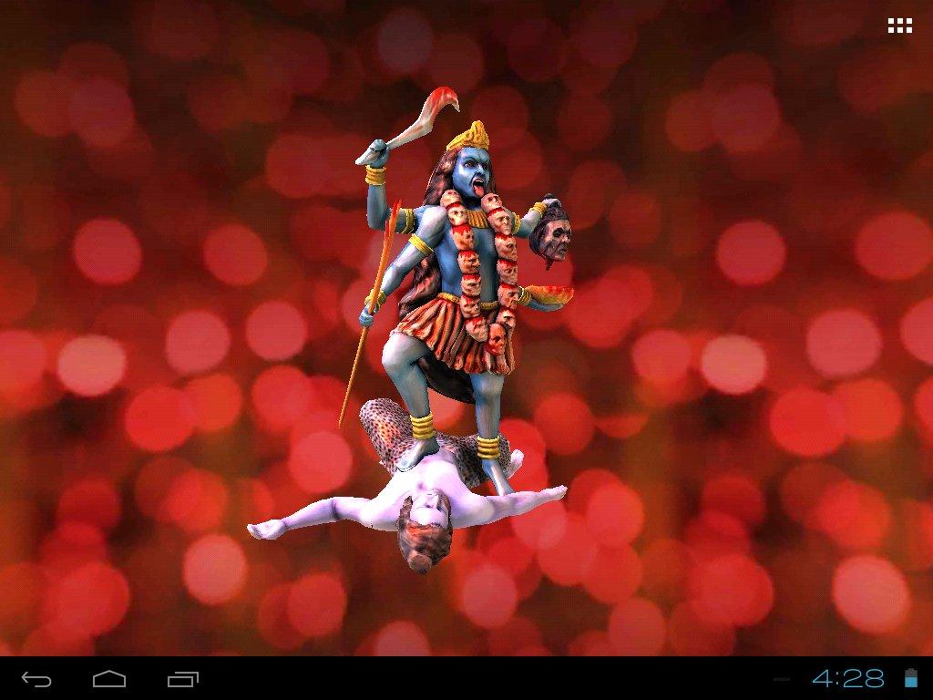 3D Maa Kali Live Wallpaper Android Apps On Google Play