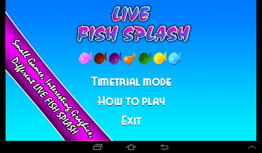 Live Fish Splash