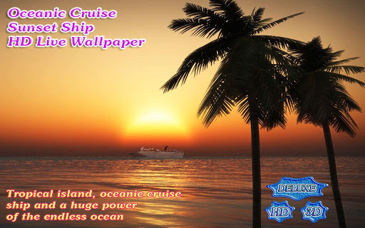 【免費個人化App】Oceanic Cruise Sunset Ship HD-APP點子