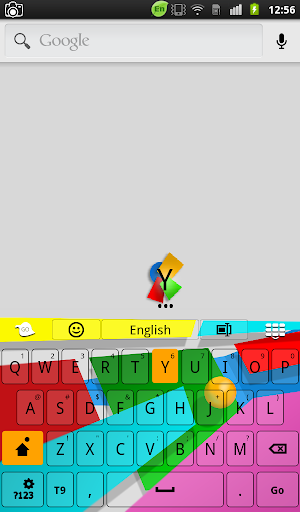 【免費個人化App】Abstract Colored Keyboard-APP點子