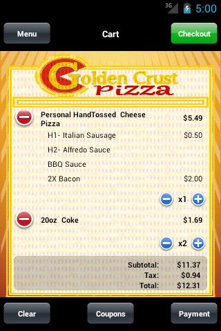 免費下載生活APP|Golden Crust Pizza app開箱文|APP開箱王