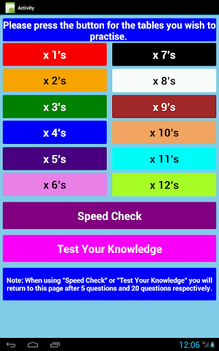 免費下載教育APP|Multiplication Tables Free app開箱文|APP開箱王