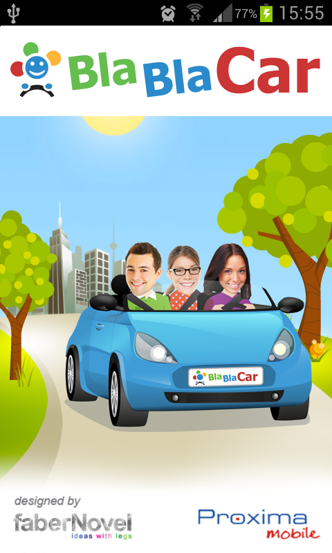 Приложение BlaBlaCar на Андроид