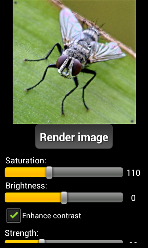Android application Focus Camera (DoF removal) screenshort