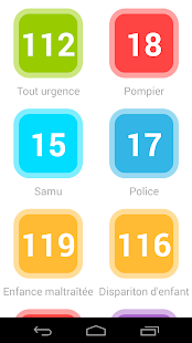 Free Numéro d’appel d’urgence (FR) APK for Android