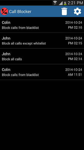 Blacklist Call Blocker
