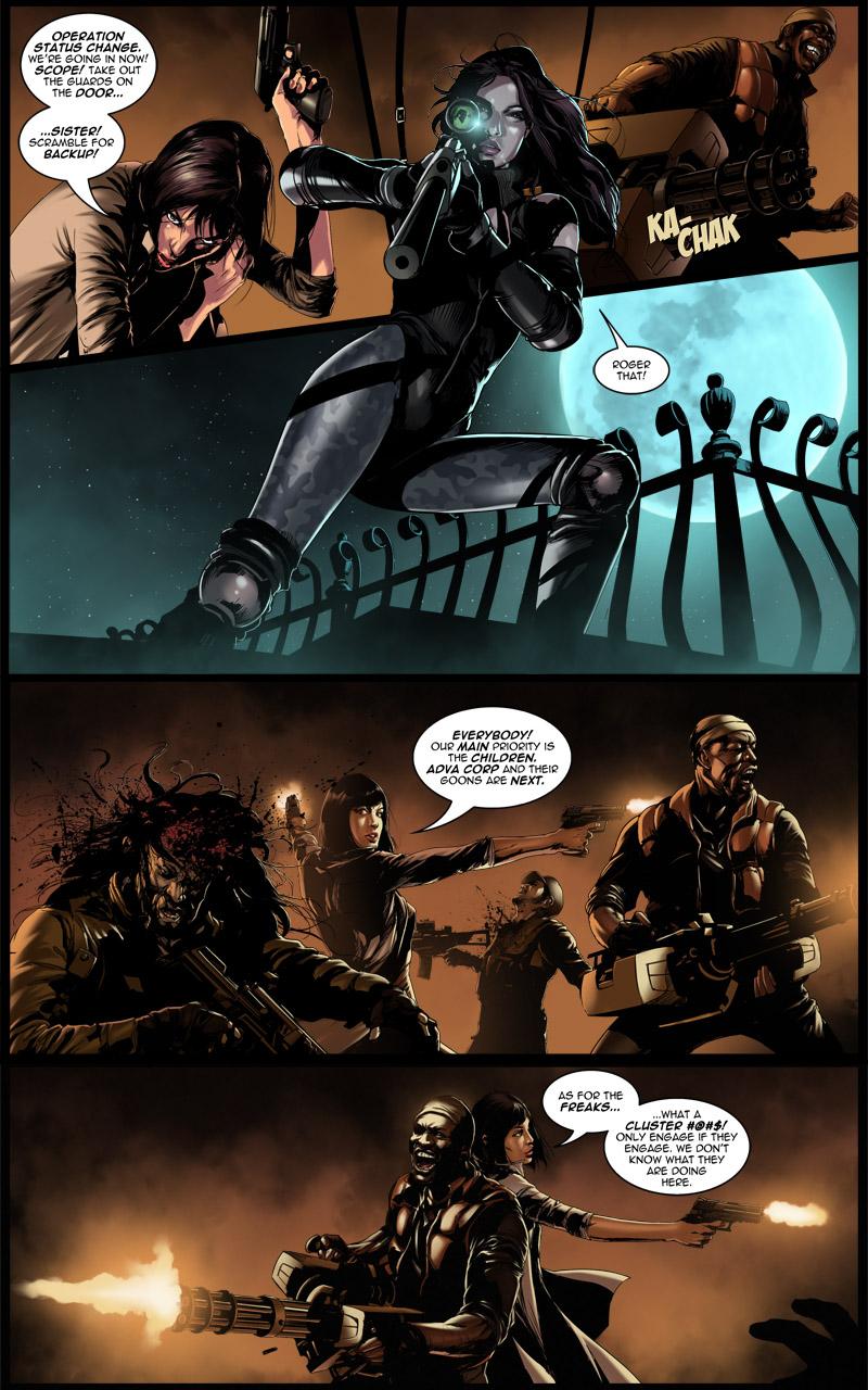 Jason Crost - Holoradix Comics Screen 2