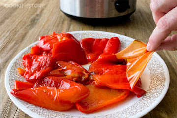 How To Make Roasted Peppers In A Slow Cooker