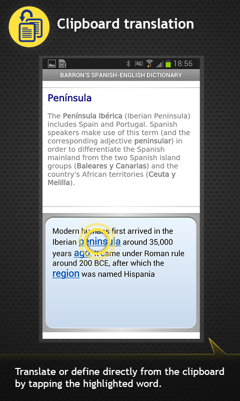 Barron’s Spanish-English Screen 3