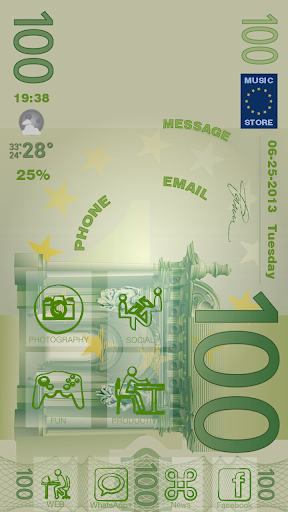 Money Theme for ssLauncher OR