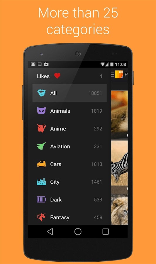 Premium Wallpapers HD - screenshot