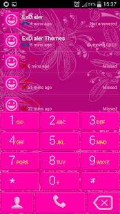 How to download Pink Glow Theme for ExDialer 1.7 apk for android