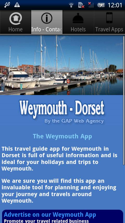 Weymouth - Dorset Screen 2
