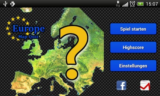Karten Quiz - Europa