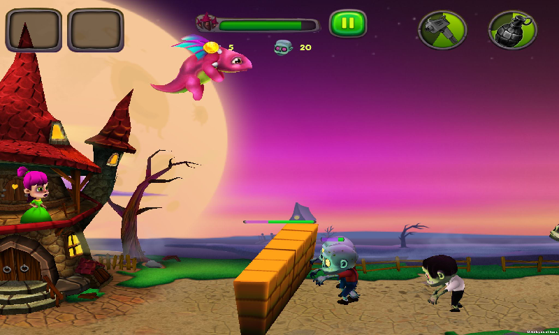 Zombie Defense:Smash & Crash - screenshot