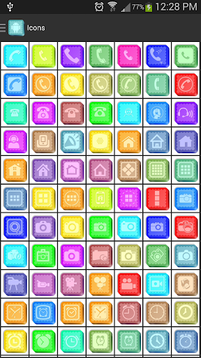 【免費個人化App】Paper Box 1200 Icon Pack Theme-APP點子